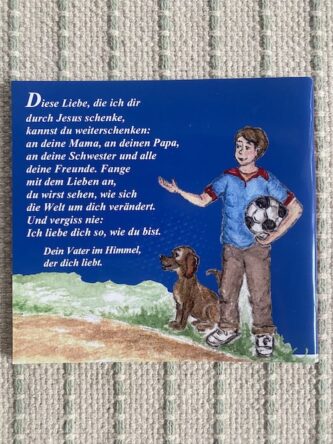 Gott liebt mich, so wie ich bin Rückseite