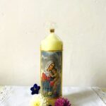 Kerze Madonna mit Kind