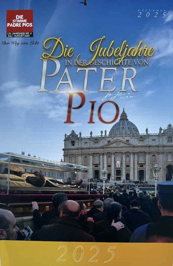 Pater Pio Kalender 2025