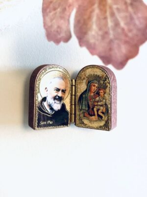 Pater Pio und Madonna