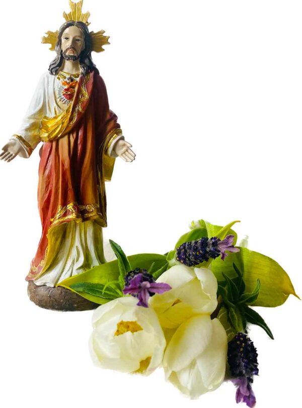 Heiligstes Herz Jesu Statue 20cm