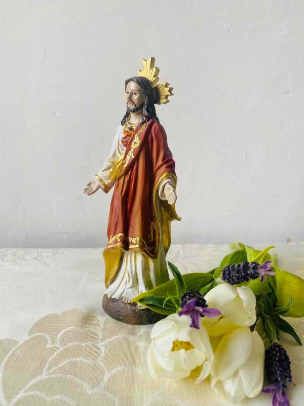 Heiligstes Herz Jesu Statue 20cm – Bild 2