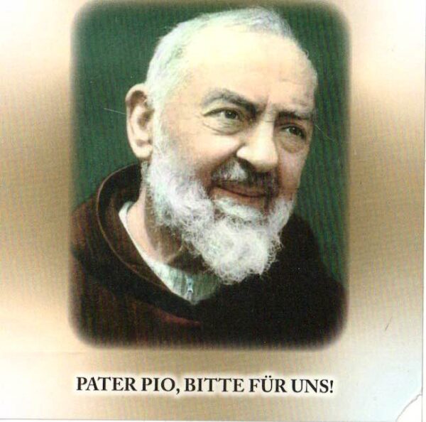 Pater Pio Aufkleber