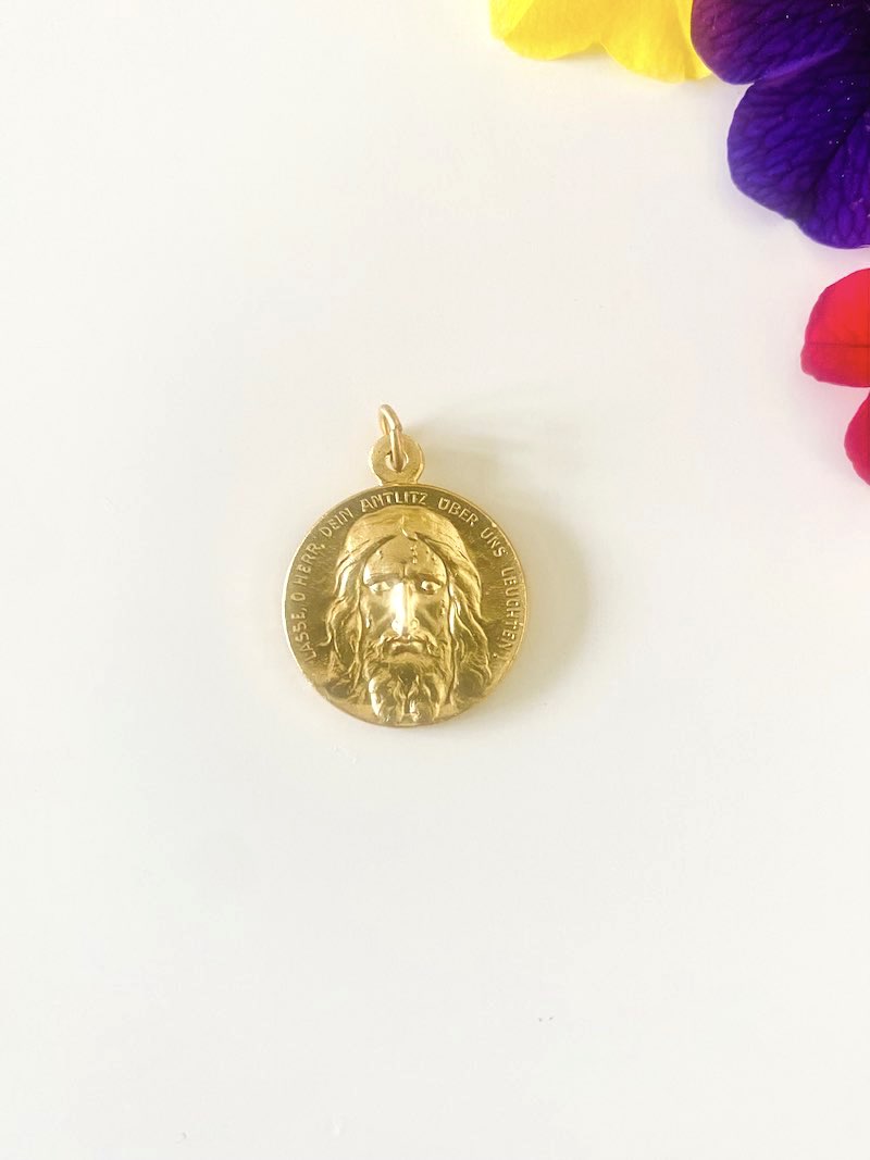 Antlitz Jesu Christi Medaille 19mm – Bild 2