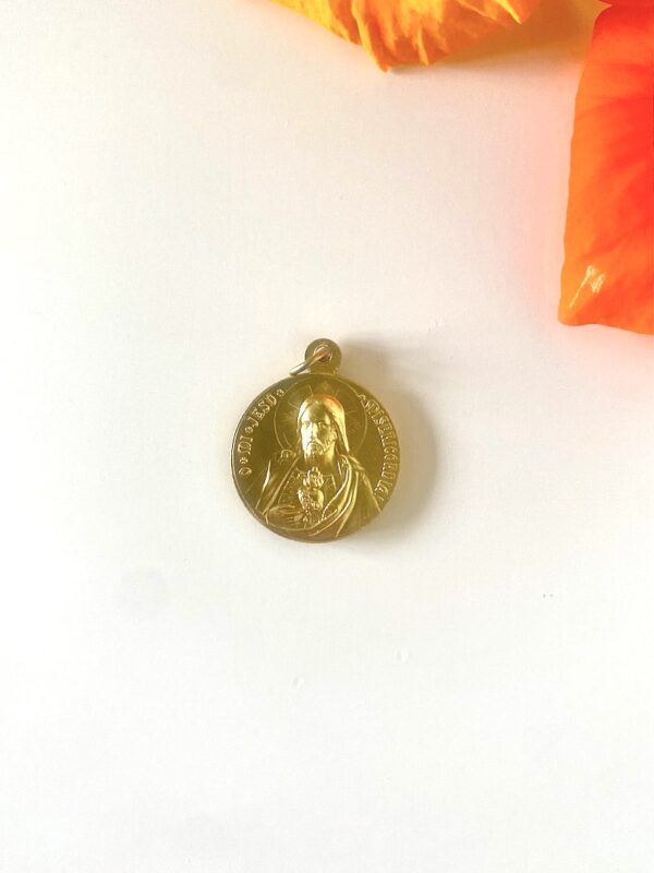 Skapulier | Herz Jesu Medaille 19mm – Bild 2