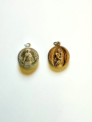 Prager Jesuskind Skapulier Medaille 19mm