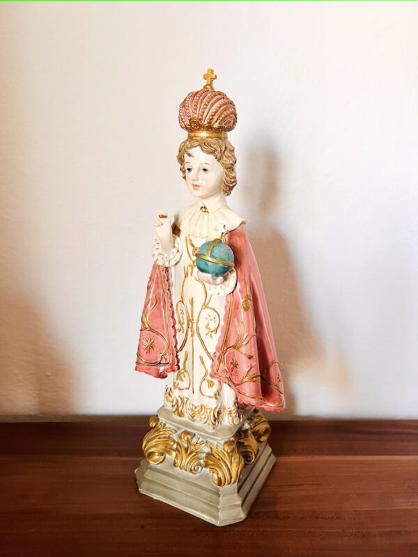große Prager Jesulein Statue 33cm – Bild 3