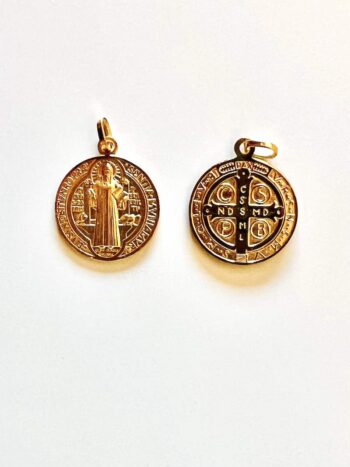 Benedikt Medaille | 8 Karat Gold | verschiedene Größen