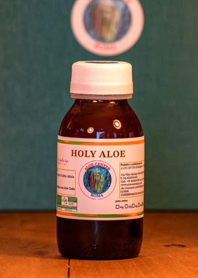 Holy Aloe | bio Aloe Arborescens mit Honig und Olivenöl