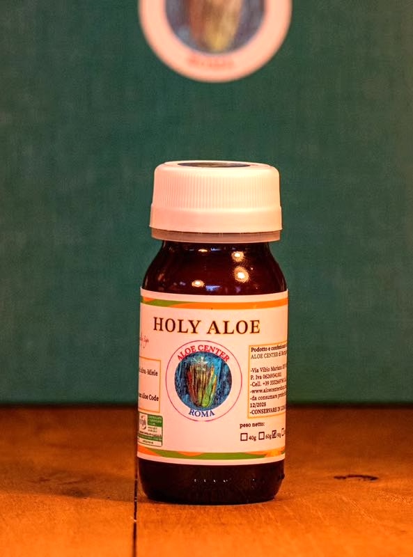 Holy Aloe | bio Aloe Arborescens mit Honig und Olivenöl – Bild 2