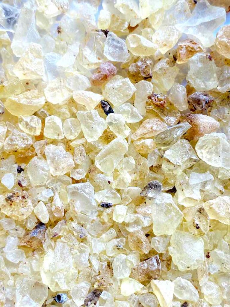 reines Copal Harz